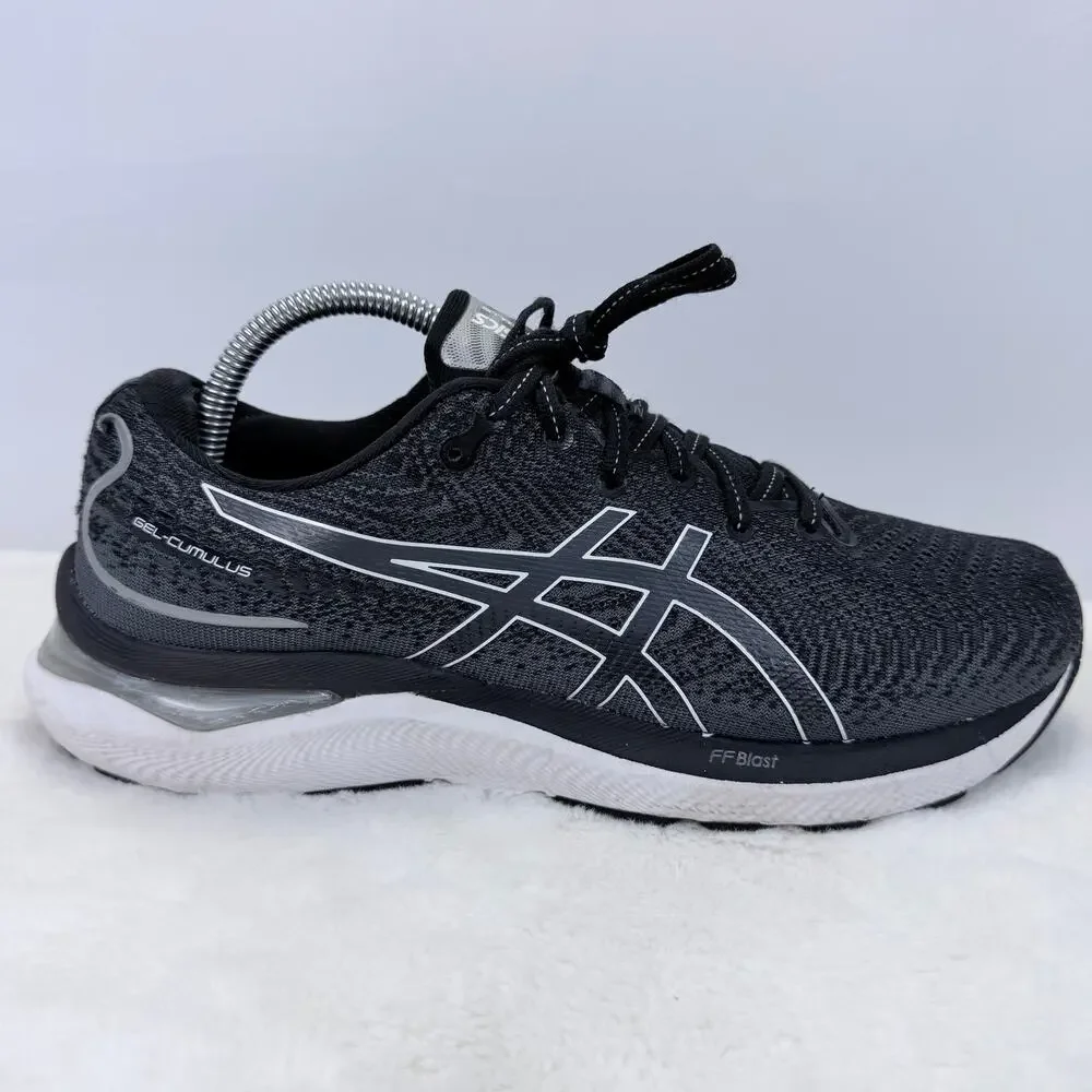 ASICS Gel-Cumulus 24 Womens Running Shoes Black Athletic Sneakers Size 10